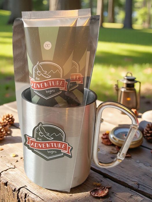 Accentra the Adventure begins Tasse mit Aftershave Balsam und Duschgel