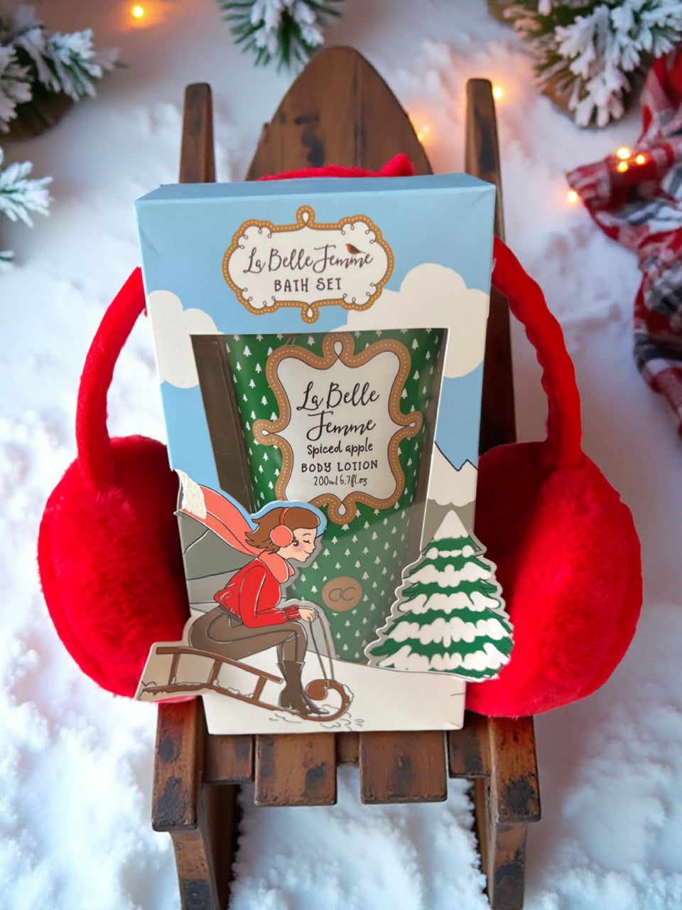 Accentra Körperlotion und Ohrenwärmer La Belle Femme