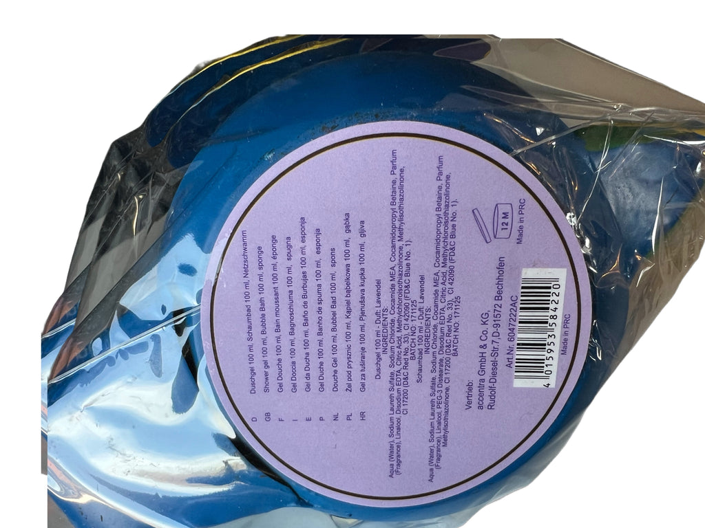 Accentra Lavendel Badeschaum und Duschgel mit Papagei