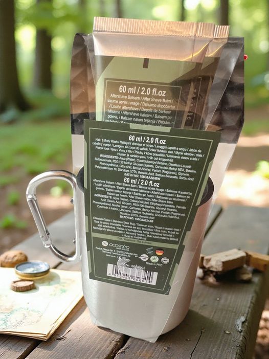 Accentra the Adventure begins Tasse mit Aftershave Balsam und Duschgel